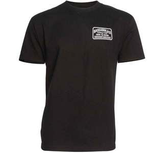 Bassaholics Men's Certified Addiction Short Sleeve Shirt - Black - L