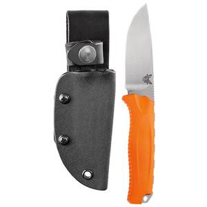 Benchmade 15008-ORG Steep Country Hunter 3.5 inch Fixed Blade Knife - Orange