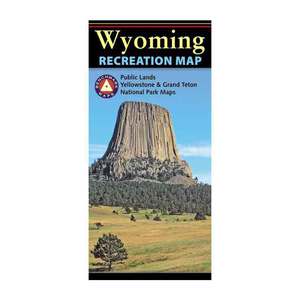 Benchmark Montana Recreation Map
