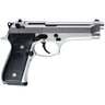 Beretta 92FS Inox 9mm Luger 4.9in Satin Stainless Steel Pistol - 10+1 Rounds - Gray