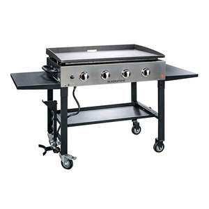 Blackstone 36in Griddle Cooking Station with Stainless Steel Front Plate