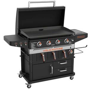 Blackstone 36in Griddle with Air Fryer & Cabinets