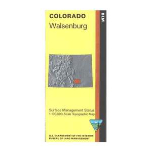 BLM Colorado Walsenburg Map