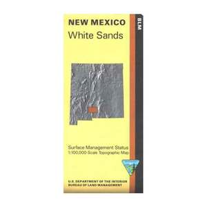BLM New Mexico White Sands Map