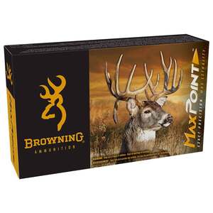 Browning Max Point 300 WSM (Winchester Short Mag) 180gr PT Rifle Ammo - 20 Rounds