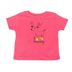 Browning Youth Deer in Boots Short Sleeve Shirt