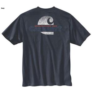 Carhartt Men's Americana Workwear Short Sleeve Shirt
