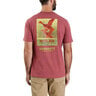 Carhartt Men's Super Dux Graphic Relaxed Fit Heavyweight Short Sleeve Work Shirt