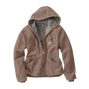 Carhartt Women's Sandstone Sierra Sherpa-Lined Jacket