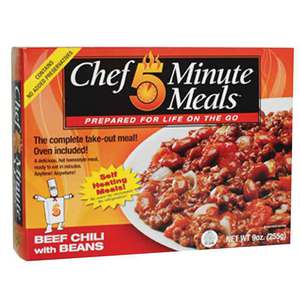 Chef 5 Minute Meals Beef Chili with Beans