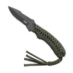 Columbia River Knife and Tool Thunder Strike Cord Wrapped Handle Fixed Blade Knife