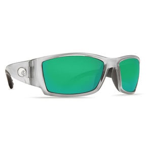 Costa Corbina Sunglasses Matte Black - Green Mirror Polarized 580G