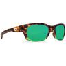 Costa Trevally Polarized Sunglasses - Matte Tortuga Fade/Green Mirror - Adult