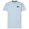 Costa Men's Species Shield Short Sleeve Casual Shirt - Light Blue - XXL - Light Blue XXL