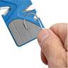 Cuda Multi-Function Pocket Knife Sharpener - Blue - Blue