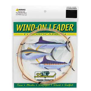 Diamond Fishing Products Wind-On Fluorocarbon Leader