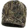 Drake Max-7 Windproof Fleece Stocking Cap Beanie - One Size Fits Most - Realtree Max-7 One Size Fits Most