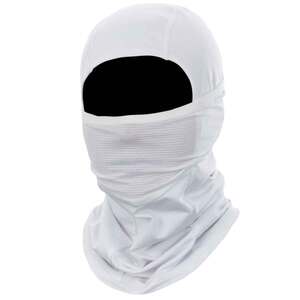 DSG Outerwear Women's Hinged Hunting Face Mask - White - One Size Fits Most
