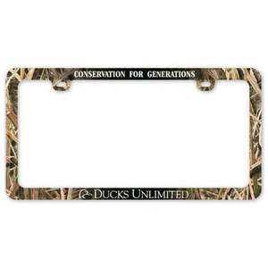 Ducks Unlimited Auto License Plate Frame