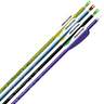 Easton Genesis Aluminum Arrows - 72 Pack - Purple/Tea/Black/Green