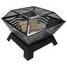 Endless Summer The Patriot Wood Burning Fire Pit - Black