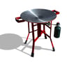 FireDisc Shallow 24 inch Fireman GWOK Red Grill