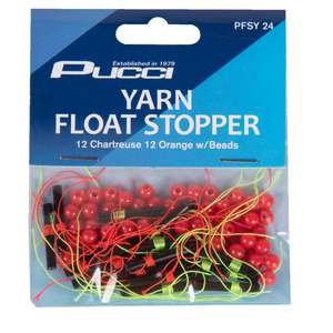 P Line Yarn Float Stoppers - Orange, 24pk