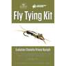 Flymen Fishing Co Nymph-Head Evolution Stonefly Prince Nymph Tying Kit - Brown/Yellow/White 1-1/10in