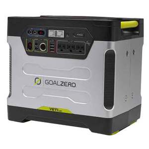 Goal Zero Yeti 1250 Solar Generator with Cart