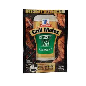 Grill Mates Classic Herb Lager Marinated Chicken Mix