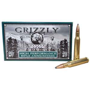 Grizzly Cartridge 30-06 Springfield 180gr Soft Point Rifle Ammo - 20 Rounds