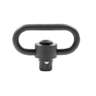 GrovTec US Inc Heavy Duty Steel Push Button Swivel - Black - Black 1.5in