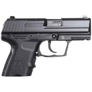 Heckler & Koch P2000SK V2 LEM 9mm Luger 3.26in Black Pistol - 10+1 Rounds