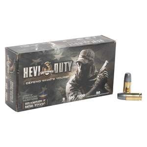 Hevi Shot 9mm Luger 100gr Non-Toxic Frangible Handgun Ammo - 50 Rounds