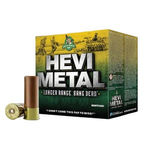 Hevi-Shot Hevi-Metal Longer Range 12 Gauge 2-3/4in #4 1-1/8oz Waterfowl Shotshells - 25 Rounds