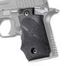 Hogue Sig Sauer P238 Rubber Pistol Grip - Matte Black - Black 1.65in x 4.45in x 8.05in