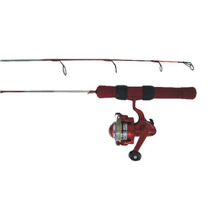 HT Enterprises Cysco Ice Fishing Rod and Reel Combo - 26in, Ultra Light