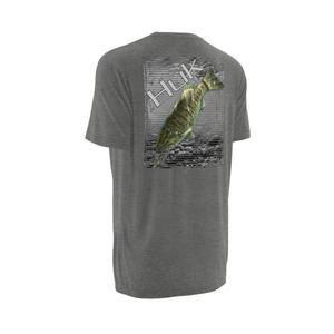 Huk Gear Men's KScott Small Mouth Bass Fishing Shirt