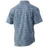 Huk Men's Billfish Teaser Short Sleeve Shirt - Silver Blue - L - Silver Blue L