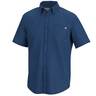 Huk Men's Kona Cross Dye Short Sleeve Fishing Shirt