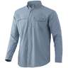 Huk Men's Tide Point Long Sleeve Fishing Shirt