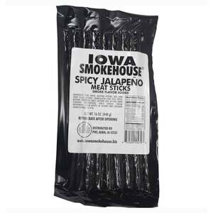 Iowa Smokehouse Spicy Jalapeño Meat Sticks - 16oz