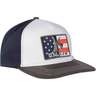 Killik Gear Men's Flag Patch Hat - Red/White/Blue One Size Fits Most