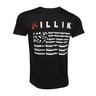 Killik Men's Bullet Flag Short Sleeve Shirt