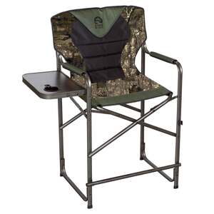 Kings River High View Director Chair w/ Folding Table - Realtree Timber