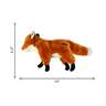 KONG Wild Low Stuff Fox Plush - Medium - Orange