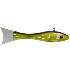 Lakco Quality Tackle Wood Ice Fishing Spearing Decoy - Northern Pike, 8in