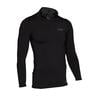 Rustic Ridge Men's P3 Long Sleeve Quarter Zip Shirt - Black L