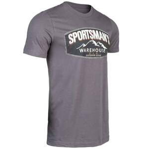 Sportsman's Warehouse Men's Charger Short Sleeve Casual Shirt - Charcoal - M