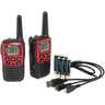 Midland X-Talker T31VP - 26 Mile Range 22 Channel 38 Privacy Code 2-way Radios - Set of 2 - Red